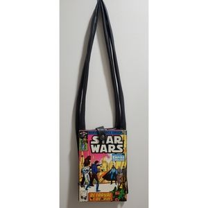 Attic Dwellers Star Wars Bag, Recycled Materials Purse, Star Wars Comic Book